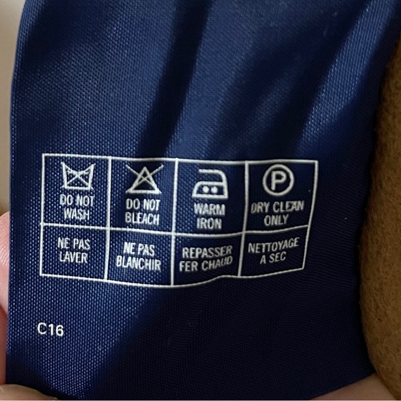 Vintage Burberrys of London Trench Coat Wool Liner Nova Check UK 10 Petite - Picture 12 of 12